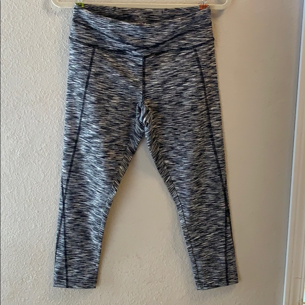 Stripped Athletic Capris